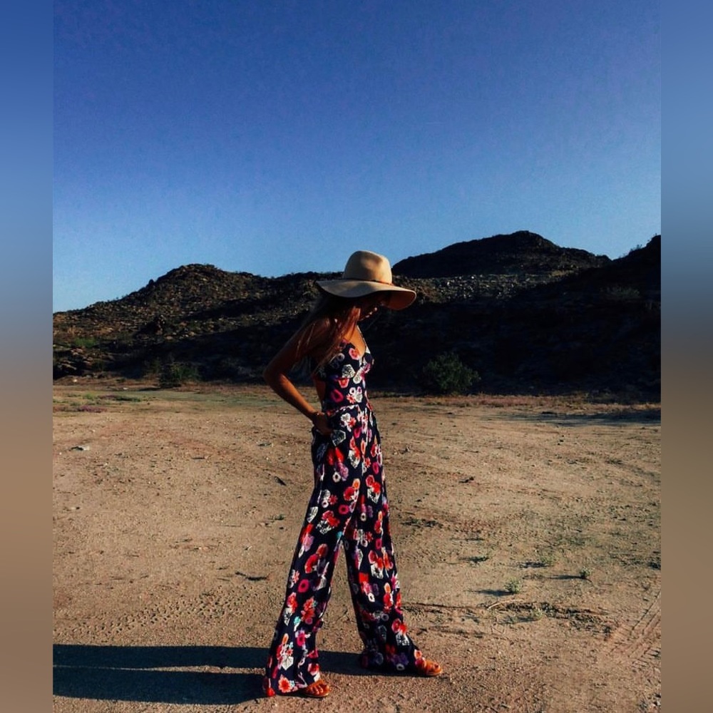 Nicole Miller Artelier Floral Jumpsuit